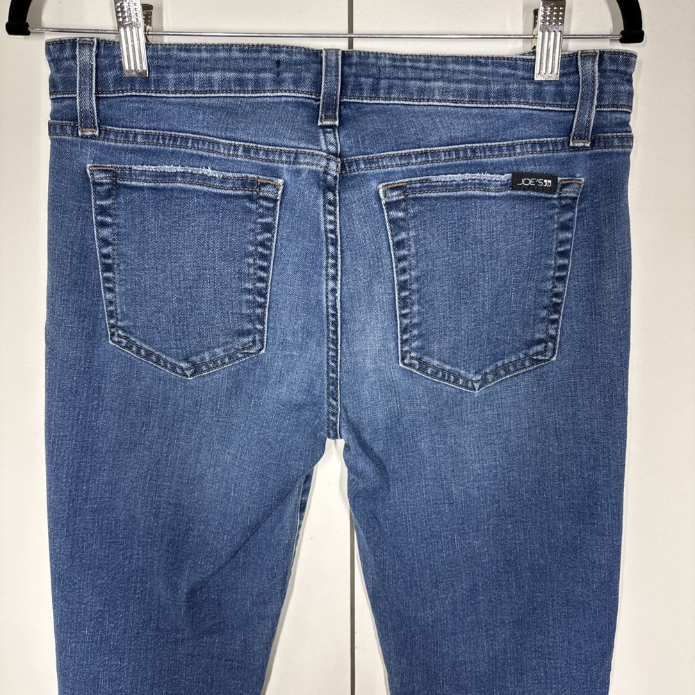 Joes Jeans Womens 30 Denim Flawless The Icon Mid Rise Skinny Ankle Medium Wash - Picture 2 of 13